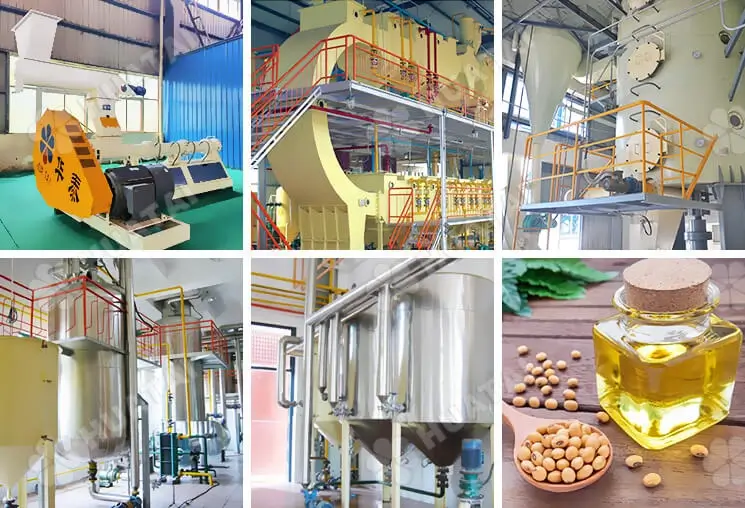 Soybean oil production process