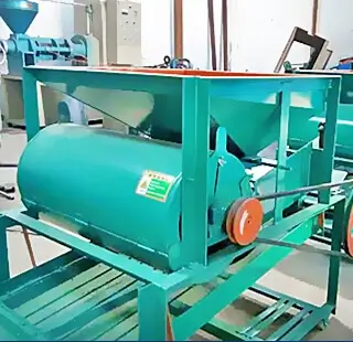 Sunflower seed shelling machine