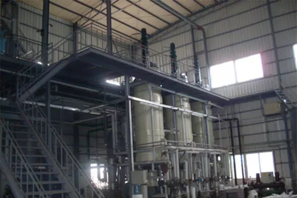 palm oil fractionation plant