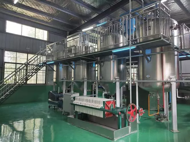 Palm oil physical refining process