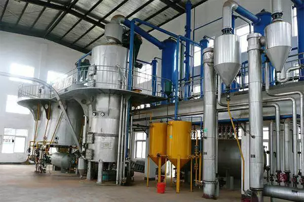 palm oil refinery plant