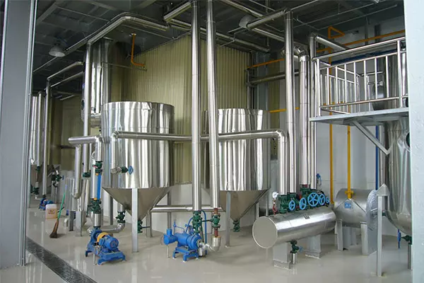 Peanut Oil Refining Process