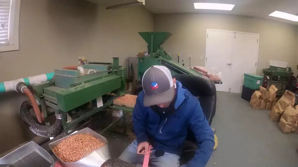 peanut shelling machine