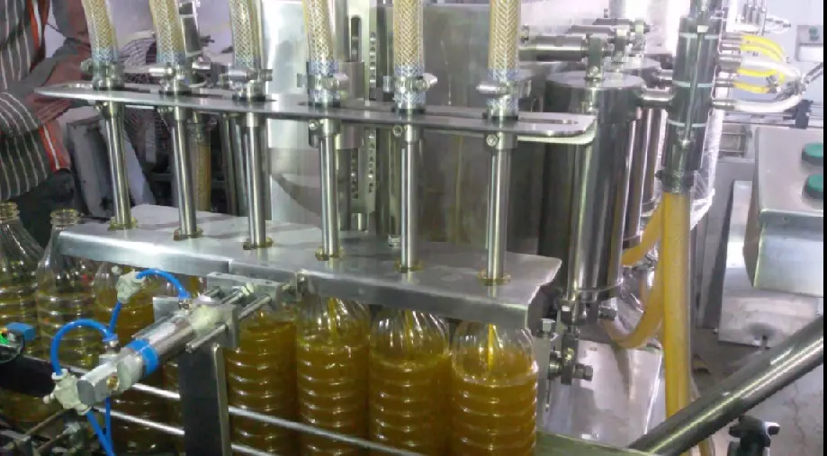 Mustard oil filling machine