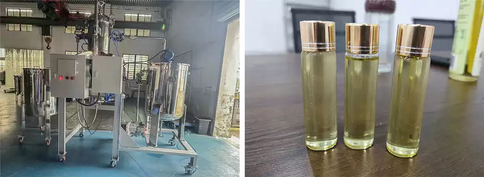 Walnut oil filtration