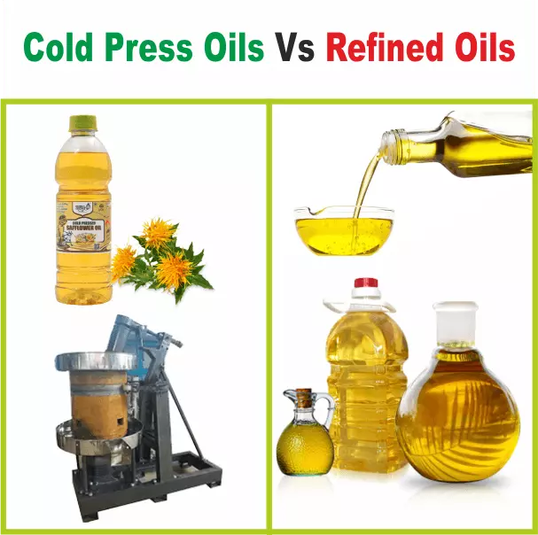 Cold pressed vs refined oil